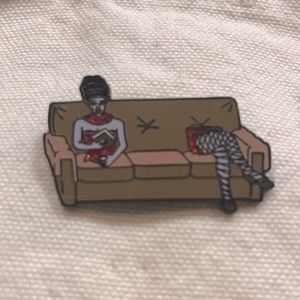 Beetle juice Enamel Pin